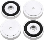 4 x k&otilde;larite jalad, 40 x 10 mm eemaldatav k&otilde;laripadi alus, alumiiniumsulamist vibratsiooniv&otilde;imendi jalad, HiFi Amplifie, plaadim&auml;ngija jaoks (h&otilde;bedane)