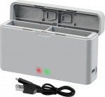 LYONGTECH Battery Charger for Insta360 Ace, Ace Pro, Ace Pro 2, Charges 2 Battery Charging Station, Charger Quick Charge Hub Accessories