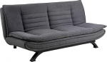 Diivanvoodi Funktsionaalne diivan | Laius 196 cm x s&uuml;gavus 98 cm | Mikrokiud | Tumehall | Magamisfunktsioon