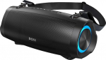 DOSS Extreme Boom Pro D100 Bluetooth-Lautsprecher mit 70 W kr&auml;ftigem Sound, Extra Bass, 24 tunni Spielzeit, Beat-Sync-Lichtern, Integrierter Powerbank, IPX6-wasserdicht - Outdoor, Camping (Schwarz)