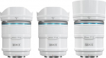 SIRUI Sniper F1.2 Auto Focus Lens Set, 23 mm, 33 mm, 56 mm, Wide Angle APS-C Camera Lens, X Mount Lens for X-H2s, X-T5, X-M5, X-S20 (AS-3S-XW, X Mount, White)