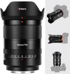 7artisans AF 50mm F1.8 FE STM objektiiv A6000 A7 ja NEX seeria peegelkaameratele t&auml;iskaader Suure avausega objektiiv Eye AF n&auml;otuvastusega