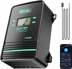 HQST 100 A MPPT Solarladeregler, 12 V/24 V/36 V/48 V negative Erdungssteuerung, mit intelligenter Bluetooth-App-Steuerung, Low-Temp Cut-Off, LCD-Display, f&uuml;r Lithium, versiegelte AGM, Gel, &uuml;berflutete