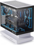 darkFlash Floatron F1 (2025) Micro-ATX arvutikapp, 270&deg; panoraamne m&auml;ngukapp h&otilde;ljuva disainiga, tagumise &uuml;hendusv&otilde;imalusega, k&otilde;rge &otilde;huvooluga, Type-C toetab 360 mm AIO (ilma ventilaatorita)