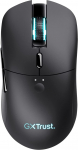 Trust Gaming GXT 980 Redex Wiederaufladbare Kabellose Gaming-Maus, 200-10.000 DPI, Geringer Latenz, RGB-Maus, 6 Programmierbare Tasten, USB-Dongle, PC-Maus f&uuml;r Laptop, Computer, Windows - Schwarz