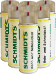 6 x siwitec by Schmidt's Drilling Oil Cutting Oil Metal 400 ml, VOC = 50,0%, mittes&ouml;&ouml;vitav, m&auml;&auml;rde&otilde;li spray, puurimis- ja l&otilde;ikamis&otilde;li spray, silikoonivaba m&auml;&auml;rdeaine, m&auml;&auml;rde&otilde;li
