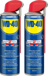 WD-40 Mehrzweckprodukt Smart Straw - Multi Spray &Ouml;l & Schmiermittel, Entfernt Fett, sch&uuml;tzt vor Rost und st&ouml;&szlig;t Wasser aus, 450 ml (Packung mit 2)