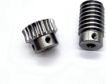 Tormi hammasratas, hammasratta v&otilde;lli, 1M Worm Gear 1:20/30/40/50 Speed Ratio 40cr Precision Worm 6/8MM (Suurus : Worm, v&auml;rv: 30T 6MM) (V&auml;rv : 20t 8mm, suurus : 8mm) (V&auml;rv : 20t 10mm,