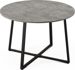 NOA s&ouml;&ouml;gilaud, &uuml;mmargune, 110 x 110 cm, s&ouml;&ouml;gilaud, k&ouml;&ouml;gilaud, puidust laud k&ouml;&ouml;ki, s&ouml;&ouml;gituppa, t&ouml;&ouml;stuslik modernne disain, betoonist v&auml;limus, 11216-US-BETO