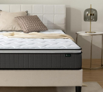 Zinus Pocket Sprung Memory Foam madrats 135 x 190 cm, 25 cm k&otilde;rgus, Medium Firm, h&uuml;poallergeenne ja hingav, pehme kangas, r&otilde;hu leevendamine, luksuslik madrats, 10 aastat toetust