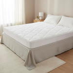 KASANOVA Massagematratzen-Topper No Stress - Hergestellt in Italien, Massageeffekt, extra Komfort, Matratzenschutz, waschbar (King)