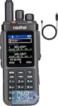 Radtel RT-6D PRO DMR raadio, GPS, APRS, 500 000 kontakti, kaks ajamipesa, kahesageduslik raadio, kahesageduslik raadioside, tase 1+2, amat&ouml;&ouml;rraadio, 1024 kanalit, C-t&uuml;&uuml;pi laadimisv&otilde;imalus.