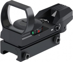 Feyachi Red Dot Visor Red Green Fluorescent Sight Reflex Sight with Adjustable Tactical Red and Green Reticle Rifle Scope Reflex Visor Compatible with 20 mm/22 mm Picatinny