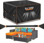 Enzeno Lounge m&ouml;&ouml;bli kate 200 x 200 x 90 cm, veekindel aiam&ouml;&ouml;bli kattekate, L-kujuline salongikate, aia salongikate laudadele ja toolidele, aiam&ouml;&ouml;bli talvekindel kate.