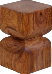 FineBuy kohvilaud t&auml;ispuidust Sheesham k&uuml;ljelaud 30 x 30 cm