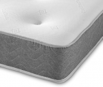 eXtreme comfort ltd Extreme Comfort - l&uuml;hike madrats Memory Foam ja sulgede servaga ning 9" s&uuml;gavusega (75 x 175 cm), Memory Foam, valge/hall, madrats