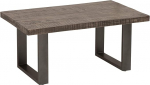 Riess Ambiente Iron Craft kohvilaud 100 cm Mango Wood Grey Industrial Design elutoa laud T&auml;ispuidust laud