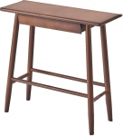 Beistelltisch Mit Schublade ，Platzsparend Konsolentisch ，Holz Eingangstisch im Retro mit Ablage，f&uuml;r Eingangsbereich Foyer Flur，f&uuml;r kleine R&auml;ume