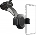 Hama auto mobiiltelefoni hoidja iminapaga, universaalne kuni 8,5 cm laiune (portreeformaat, maastikuformaat, 360&deg; p&ouml;&ouml;ratav, klamberhoidja, mobiiltelefoni hoidja, tuuleklaas, auto vidin, auto mobiiltelefoni