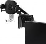 Spigen Tesla Model Y (~Juniper 2025) Model 3 (~2023) universaalne mobiiltelefoni hoidik, kinnitus ilma liimita, mobiiltelefoni hoidik &uuml;hildub iPhone 16 15 14 14 13 12, Samsung Galaxy, Pixel, Xiaomi'ga