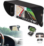 TFY universaalne telefoni p&auml;ikesekaitse ja pimestav visiirikilp 4,5 kuni 6,1-tollistele nutitelefonidele - &uuml;hildub iPhone 14/13 / 12/11 / XS Max / XR / 8 Plus / 7 - Galaxy S22 S21-ga