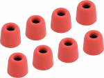 hankekaart 8 x 5.1-6mm vahtpol&uuml;stri asendusk&otilde;rvaklapid - keskmise suurusega k&otilde;rvaklappidele - punane
