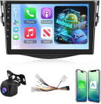 [2+64G] Android 13 autoraadio Toyota RAV4 2007-2012 juhtmevaba Carplay & Android Car, 9-tolline puuteekraaniga autoraadio WiFi GPS DSP FM/RDS raadio SWC+ AHD tagantvaate kaameraga