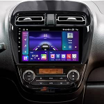 4+64GB Android 15 autoraadio Mitsubishi Space Star Mirage 2012-2023, 9-tolline puuteekraan 8-tuumaline, Bluetooth, Wireless CarPlay & Android Car, Navi, DAB+/OBD (valikuline), roolijuhtimine