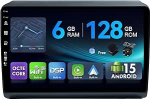 [6G + 128G, Octa-Core] - MSD Autoradio Fiat Ducato/Peugeot Boxer/Citroen Jumper (2006-2015) | Android 15 GPS raadio | CarPlay Android Auto roolijuhtimine DAB | Tagurduskaamera MIC | 2 DIN 9