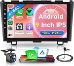 4G + 64G traadita Carplay Android autoradio 2 DIN Honda CRV CR-V 3 2007-2011 9-tolline puuteekraaniga autoraadio Android auto navigatsiooniga GPS WiFi peeglilink Bluetooth FM/RDS/32 EQ/USB/SWC tagumine vaade