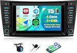 CAMECHO Android 15 Autoradio mit Navi f&uuml;r Mercedes Benz E-Klasse W211 CLS Klasse W219,Doppel Din Radio mit 7 Zoll Touchscreen Mirror Link RDS/FM Bluetooth EQ+AHD R&uuml;ckfahrkamera