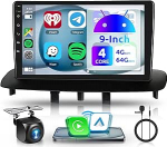 4G + 64G Android Autoradio Renault Megane 3 Export 2009-2014 9-tolline traadita Carplay autoraadio koos Android auto navigatsiooniga GPS peeglilink Bluetooth FM/RDS/DAB/DVR/EQ/WiFi roolijuhtimispuldiga