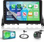 8 s&uuml;damikud 6+128G Mercedes Benz C-klassile C180 C200 C230 C250 C300 C350 W204 S204 2006-2011 9-tolline Android autoraadio traadita Carplay Android auto peeglilink Bluetooth FM/RDS/EQ/DSP WiFi GPSiga