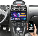 4+64G Android autoradio Peugeot 206/206CC 2001-2016 Cirteon C2 Wireless Carplay & Android Car, 9-tolline IPS puuteekraaniga raadio koos Bluetooth 5.0/GPS/Reversioonikaamera/FM/WiFi/SWC-ga