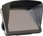 Riloer Universelle 7-Zoll-GPS-Navigation Sonnenschutz, Satellitennavigationsbildschirmschutzrahmen, Anti-Reflexion, Sonnenschutzrahmen, Sonnenvisor-Anti-Blend-Schutz, ABS-Anti-Blendreflexionsblocker