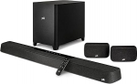 Polk Audio MagniFi Max AX SR 7.1.2 kodukino soundbar, juhtmeta subwoofer, Dolby Atmos, DTS:X, HDMI eARC, Bluetooth, AirPlay 2, Google Chromecast - must