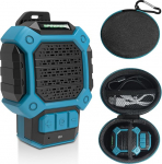 QUPERR Mini Bluetooth-k&otilde;lar - v&auml;ike, kerge ja kaasaskantav klambri, magneti ja kanderaamiga, Bluetooth 5.3, IP56, sisseehitatud mikrofoniga v&auml;lisk&otilde;lar jalgrattas&otilde;iduks ja aeda.