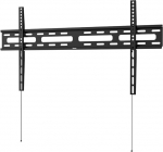 Hama fikseeritud teleri seinakinnitus (teleri seinakinnitus 37-90 tolli, VESA 50 x 50 kuni VESA 800 x 400, kuni 60 kg, eriti lame, koos Fischer t&uuml;&uuml;blidega) must