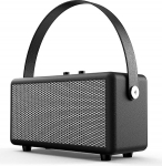 Kaasaskantav Bluetooth Vintage k&otilde;lar, traadita stereok&otilde;lar rikkaliku bassiga, kaasaskantav nahast k&otilde;lar, p&ouml;&ouml;rlemisjuhtimisega k&otilde;lar koduseks peoks, reisimiseks ja v&auml;ljas kasutamiseks