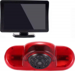 Nurga reguleerimine piduritulede kaamera piduritulede tagurduskaamera koos 4,5-tollise TFT LCD monitoriga Opel Vivaro Surf Concept/Combo/Vauxhall/Trafic/Fiat Talento/Nissan Primastar Van'ile asendamine