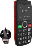 TTfone TT880 Einfach zu bedienendes Handy f&uuml;r Senioren und &auml;ltere Menschen - Gro&szlig;tastentelefon mit Nothilfe-Taste - Einfaches und zuverl&auml;ssiges Handy (mit Netzladeger&auml;t)