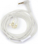 LINSOUL 3,5 mm pistik eemaldatav OFC punutud kaabel KZ ZS10 Pro k&otilde;rvaklappidele (mikrofoniga)