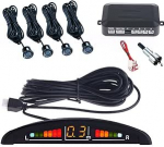 ProDigital&reg; komplekt 4 andurit Parkimisabi n&auml;idik LED akustiline Uus