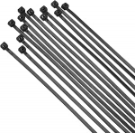 QUARKZMAN 700 kaablisidemete pakett 4+6+8+10+12 tolli, iselukustuvad nailonist kaablisidemed 40 naela t&otilde;mbetugevusega koju, kontorisse, aeda, mustaks