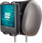 Wanpool seljatoe peatoe kinnitus Portable DVD m&auml;ngijate jaoks reguleeritavate klambritega, kasutamiseks koos p&ouml;&ouml;rleva monitoriga Portable DVD m&auml;ngijatega