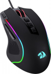 Redragon M612 Predator RGB Gaming Mouse, 8000 DPI Wired Optical Mouse with 11 Programmable Buttons & 5 Backlight Modes, Software Supports DIY Keybinds Rapid