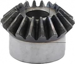 Bevel Gear 2 m 16 Teeth Inner Hole 8 mm Gear 90 Degree Gear DIY Carbon Steel CNC Machine Tool Pack of 1