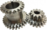 V&auml;ikesed hammasrattad, mootorrattad, hammasrattad, mootori hammasratas 2 t&uuml;kki / komplekt hammaste Dual Dears Metal Lathe Transmissioon Duplicate Gear Double Gear Double Gear