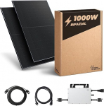 1000 W r&otilde;duelektrijaam XL ilma klambrita (Bifacial), R&otilde;duelektrijaam 800 W komplektne pistikupesa, 5 m kaabel, 800 W inverter, p&auml;ikeses&uuml;steemi komplekt, 2 x 500 W p&auml;ikesemoodulid