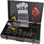 Muhvi keevitusmasin 1500 W keevitusmasin PE PP PB PVDF l&auml;bim&otilde;&otilde;duga 20-63 mm toruliitmikele